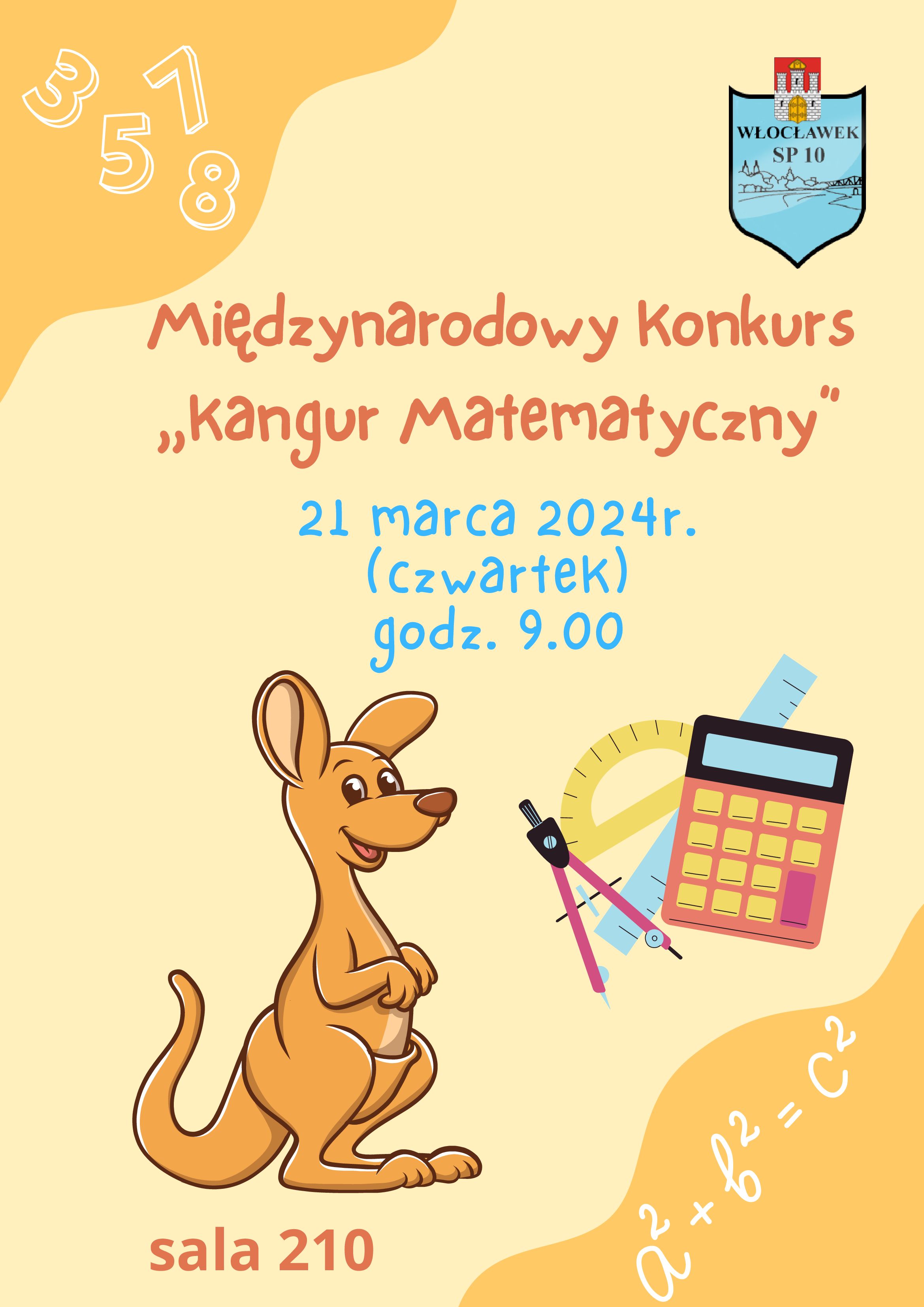 Międzynarodowy Konkurs ,,Kangur Matematyczny