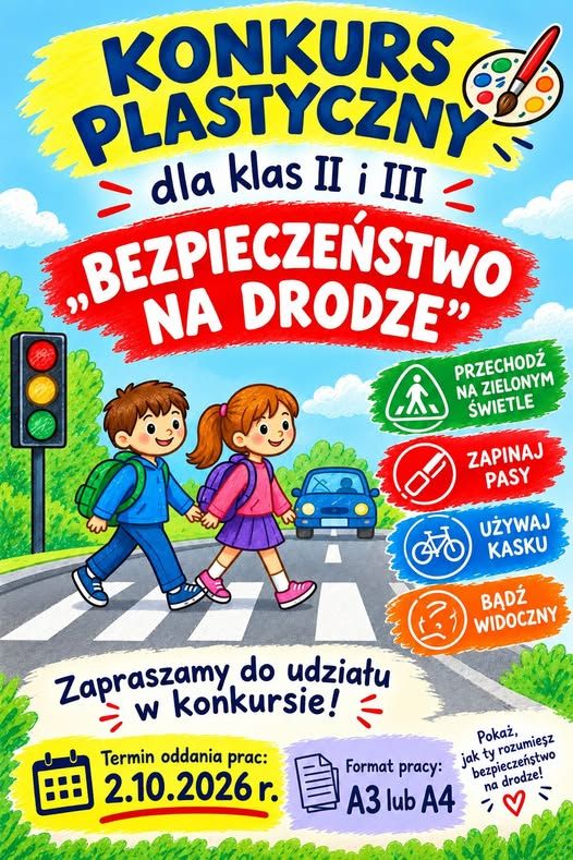 Konkurs plastyczny dla klas II - III